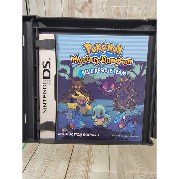 Pokemon Mystery Dungeon Blue Rescue Team Nintendo DS Complete CIB - Picture 4 of 6